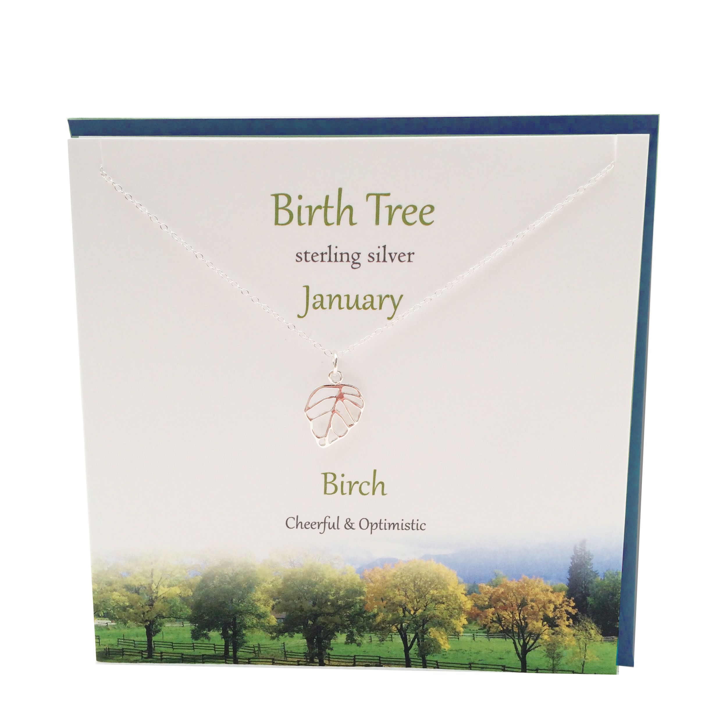 Birth Tree Collection - Handmade Jewellery Greeting Cards